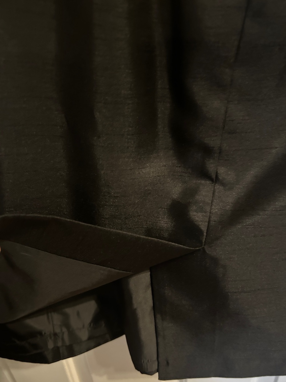 Le Suit Blue Black White Abstract Print Suit - Picture 9 of 9